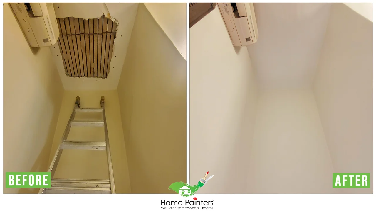 Drywall Installation and Repair Before and After