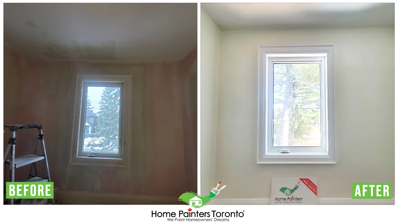 Drywall Installation and Repair Before and After