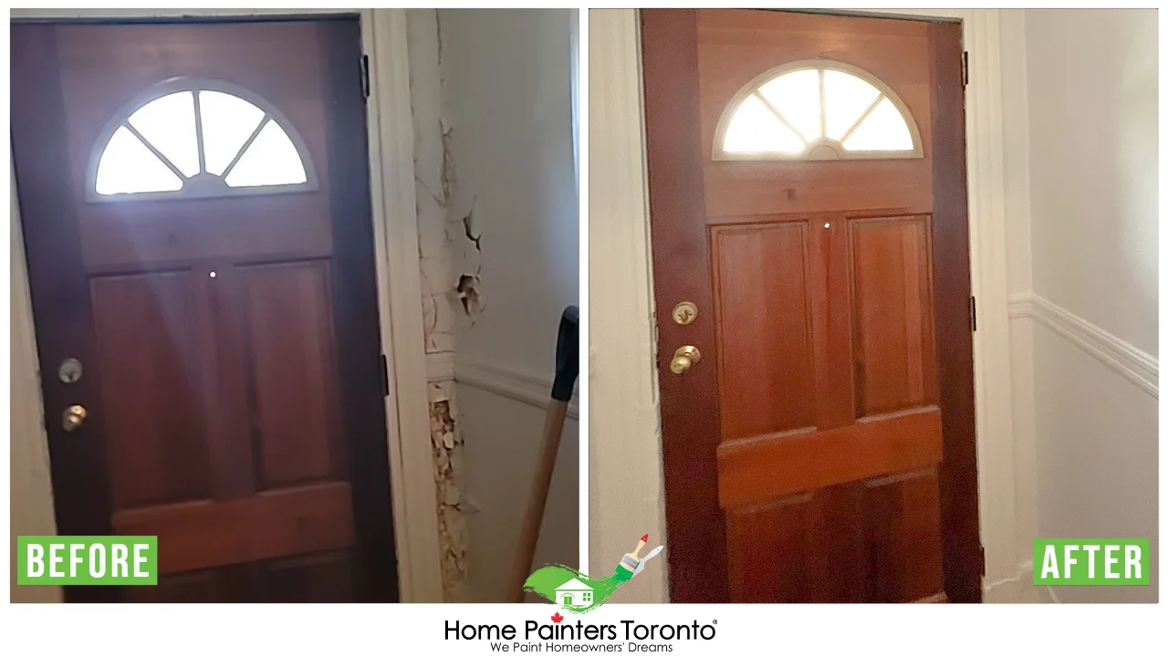 Drywall Installation and Repair Before and After