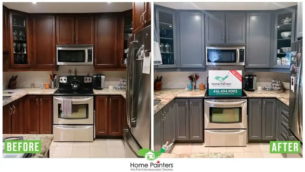 Kitchen Cabinet Painting By Home Painters Toronto