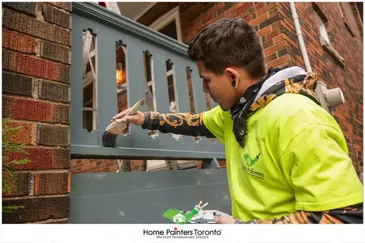 Painter Painting Porch