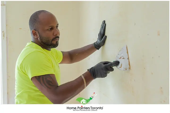 Painter Stripping Paint