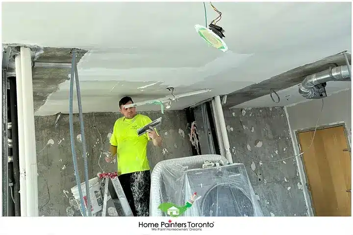 Prep Stucco Ceiling