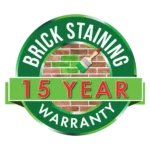 15 Year Brick Staining Warranty Logo