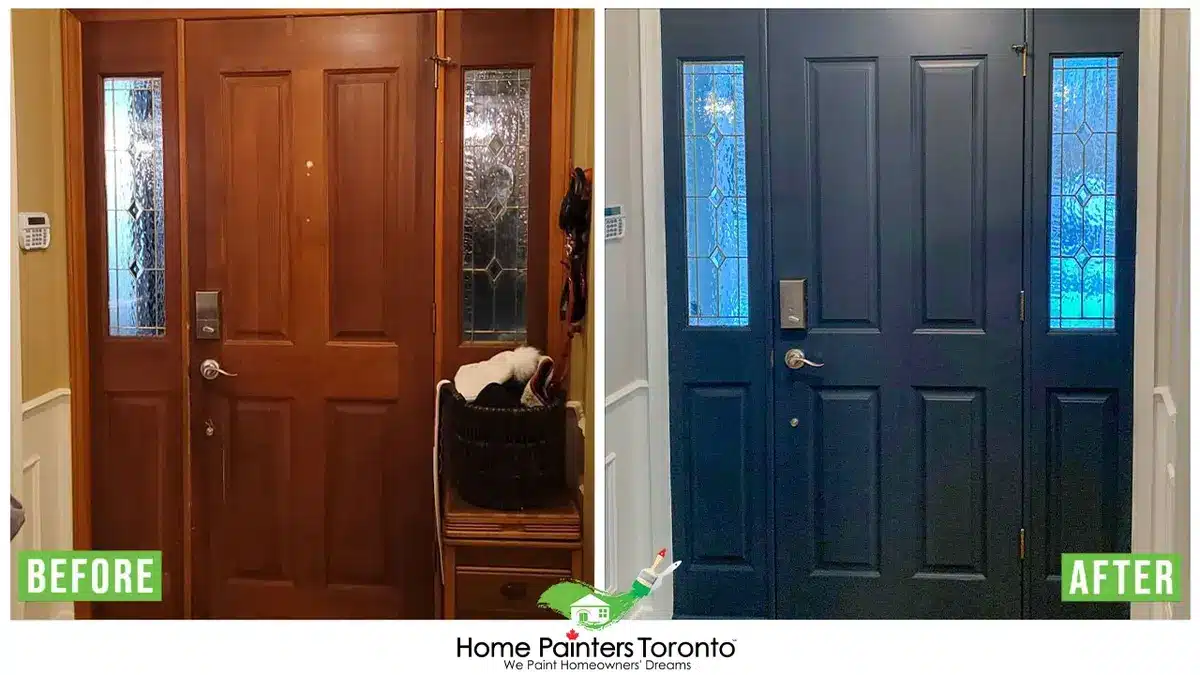 Door Installation and Repair Before and After