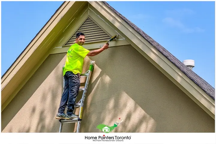 Painter Doing Carpentry