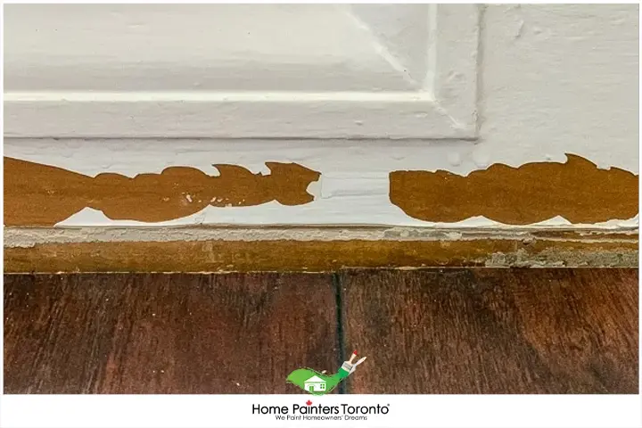 Peeling Paint or Stain