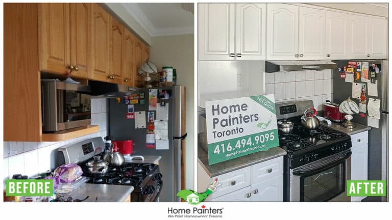 interior kitchen cabinet painting
