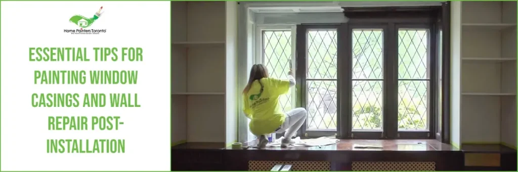 Essential Tips for Painting Window Casings and Wall Repair Post-Installation