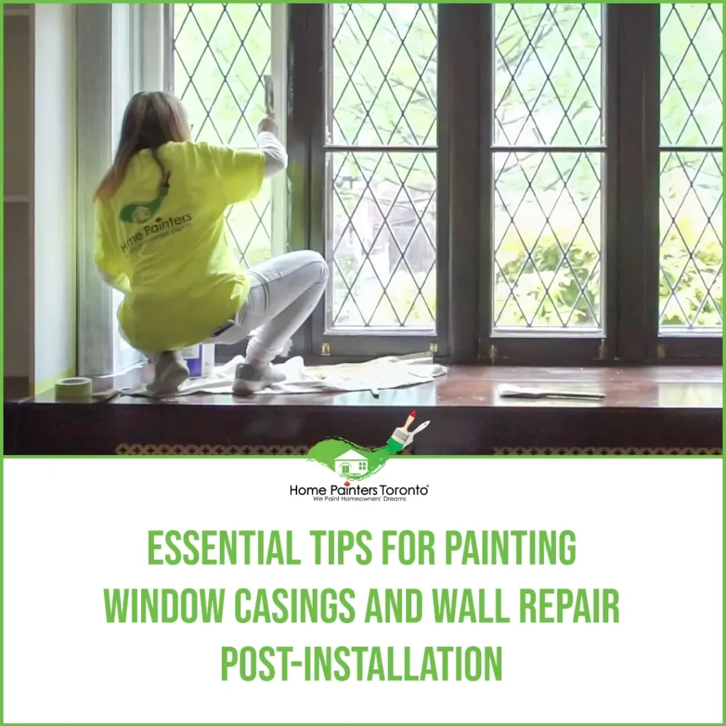 Essential Tips for Painting Window Casings and Wall Repair Post-Installation
