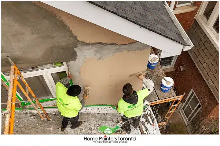 cement parging