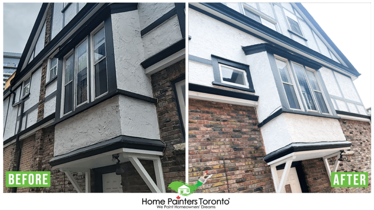 Exterior Stucco Parging Repair By Home Painters Toronto
