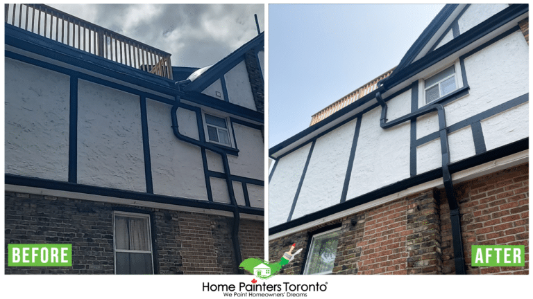 Exterior Stucco Parging Repair By Home Painters Toronto