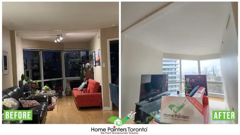 Interior Wall Painting And Door Trim Painting By Home Painters Toronto