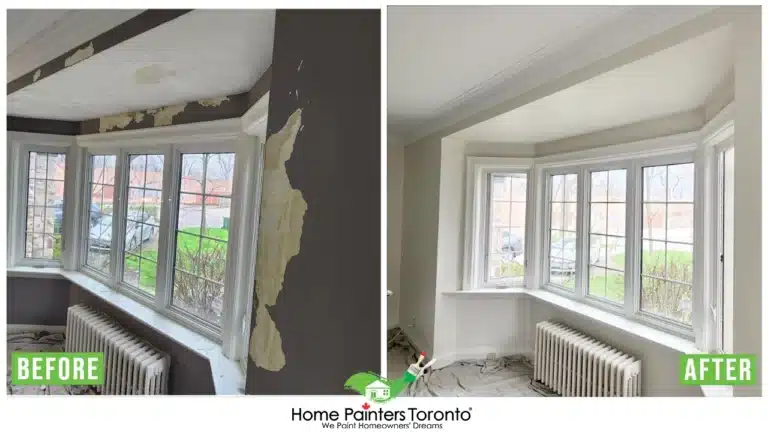 Interior Wall Painting And Door Trim Painting By Home Painters Toronto