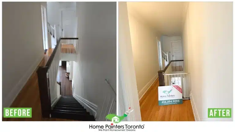 Interior Wall Painting And Door Trim Painting By Home Painters Toronto