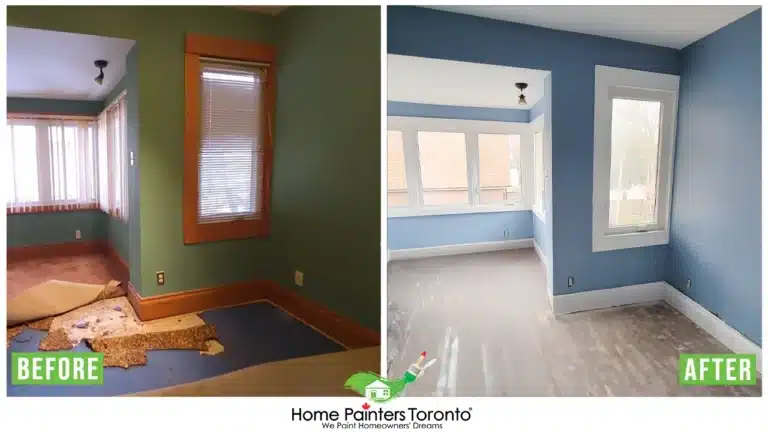 Interior Wall Painting And Door Trim Painting By Home Painters Toronto