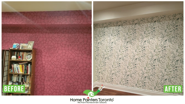Interior Wallpaper Removal and Replacement