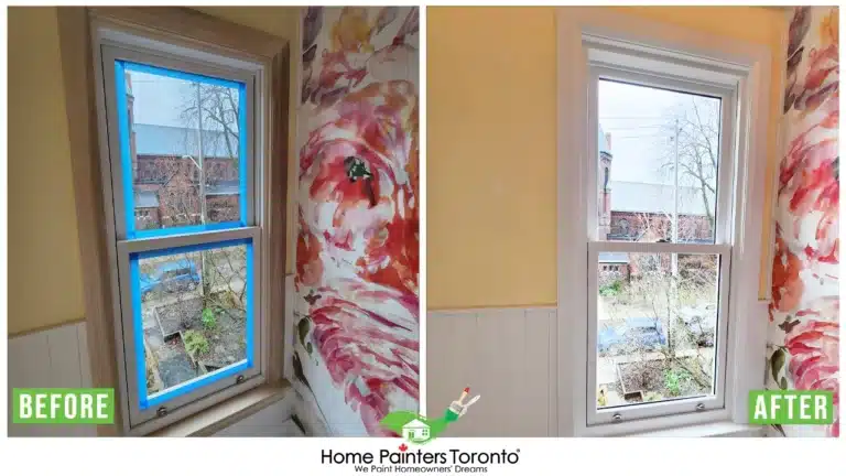 Interior Wall Painting And Door Trim Painting By Home Painters Toronto