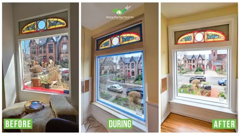 Interior Wall Painting And Door Trim Painting By Home Painters Toronto