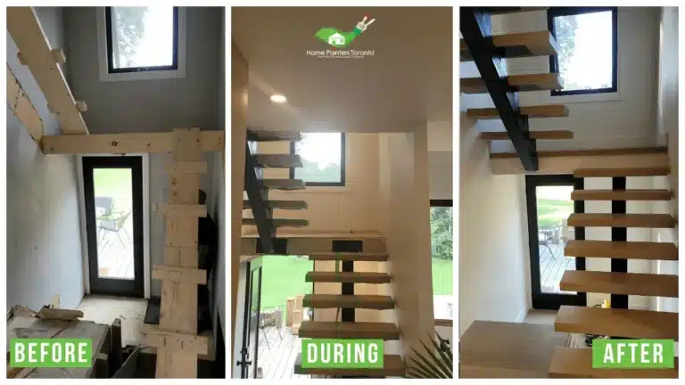 Construction Painting and Carpentry - Before and After