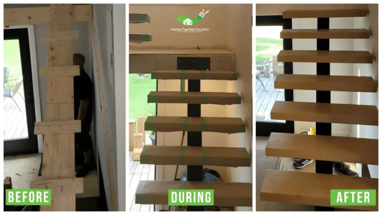 Construction Painting and Carpentry - Before and After