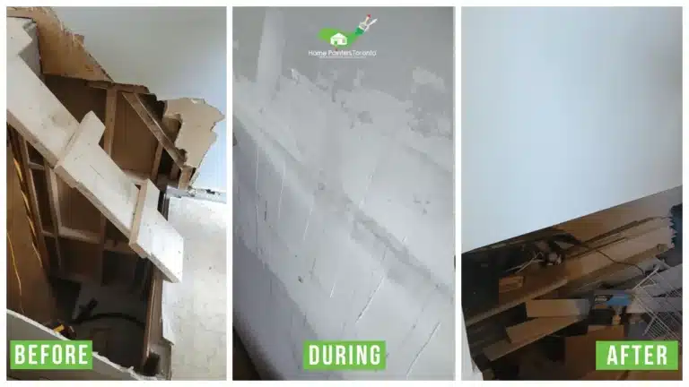 Construction Painting and Carpentry - Before and After