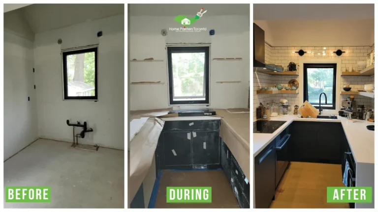 Construction Painting and Carpentry - Before and After