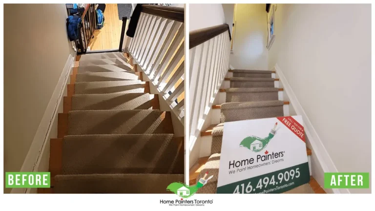 Interior Painting for Home Staging - Before and After