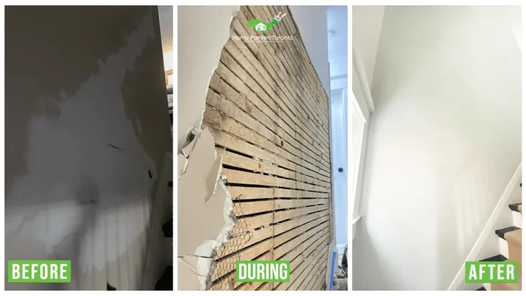 Plaster Repair - Full Process