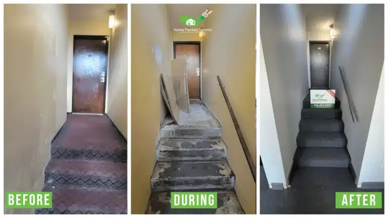 Commercial Drywall and Painting - Before and After