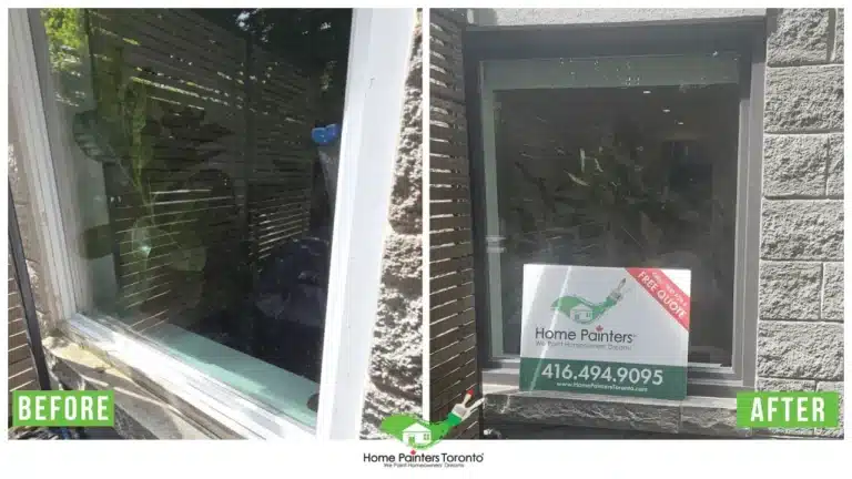 Exterior Painting and Handyman Repairs - Before and After