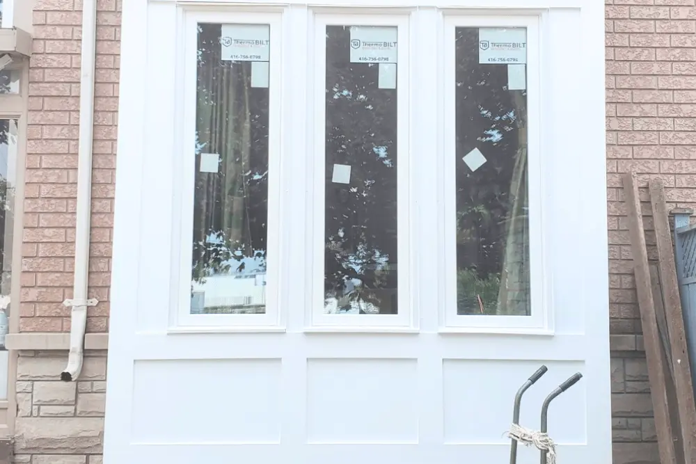 Richmond Hill Bay Window Wood Repair and Painting - Enhanced Image