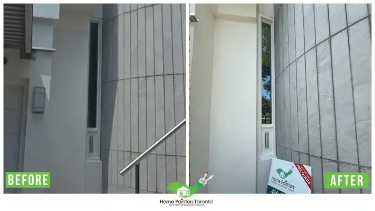 Cost-Saving Window Wood Repair for North York Home - Before and After
