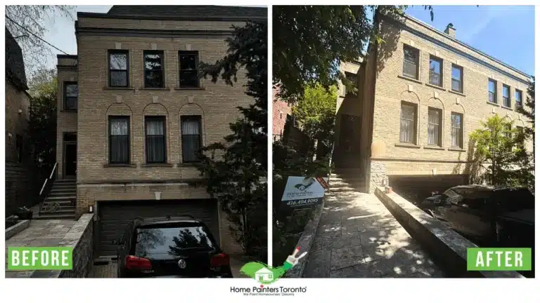 Crown Moulding Repair and Trim Replacement in Deer Park - Before and After