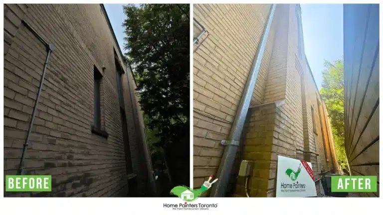 Crown Moulding Repair and Trim Replacement in Deer Park - Before and After