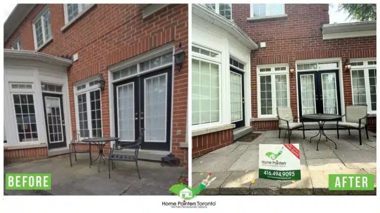 Exterior Bay Window Painting by Home Painters Toronto