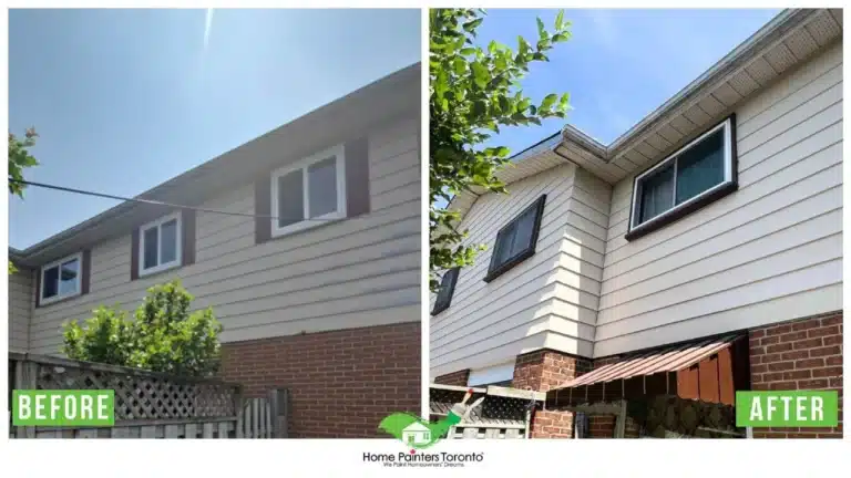 Exterior Aluminum Painting by Home Painters Toronto