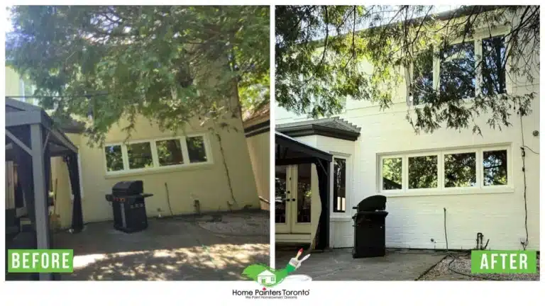 Exterior Brick Painting by Home Painters Toronto (1)
