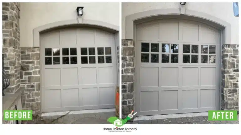 Replacing Rotting Wood Trim and Posts in Etobicoke - Before and After