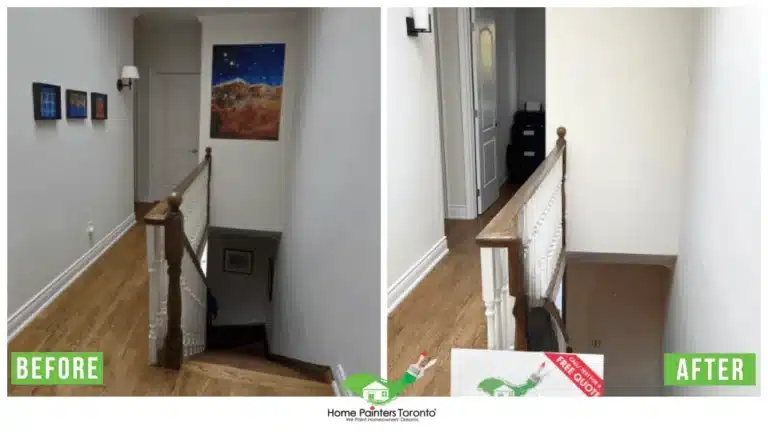 Lawrence Park Full Home Interior Painting Project - Before and After