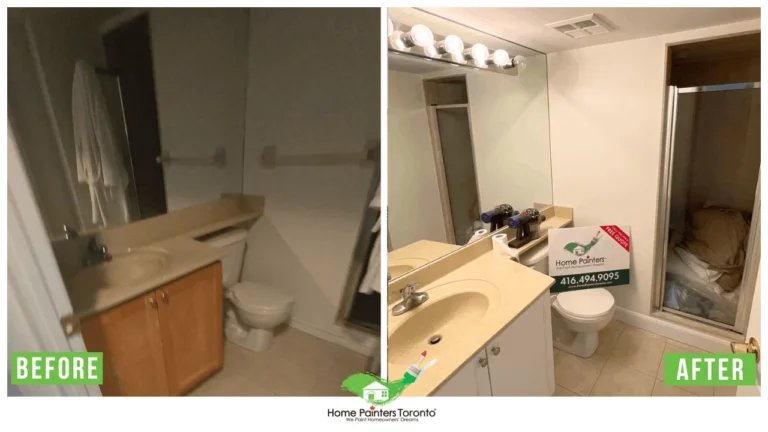 Condo Painting and Interior Renovation in Wellington Place - Before and After