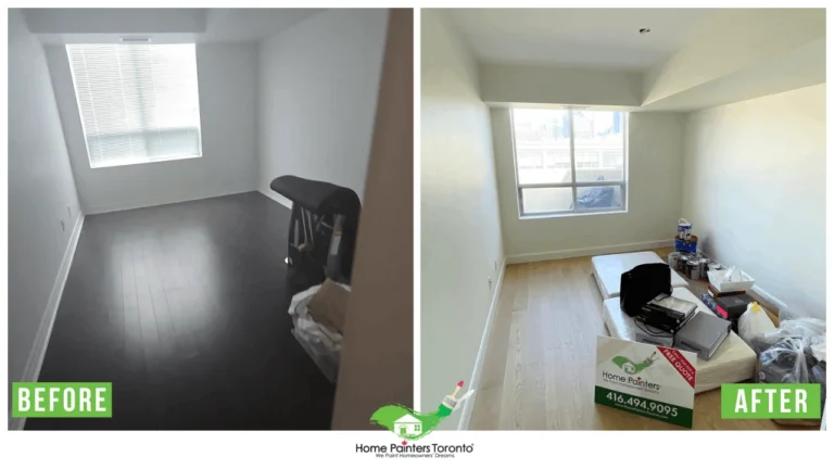 Condo Painting and Interior Renovation in Wellington Place - Before and After
