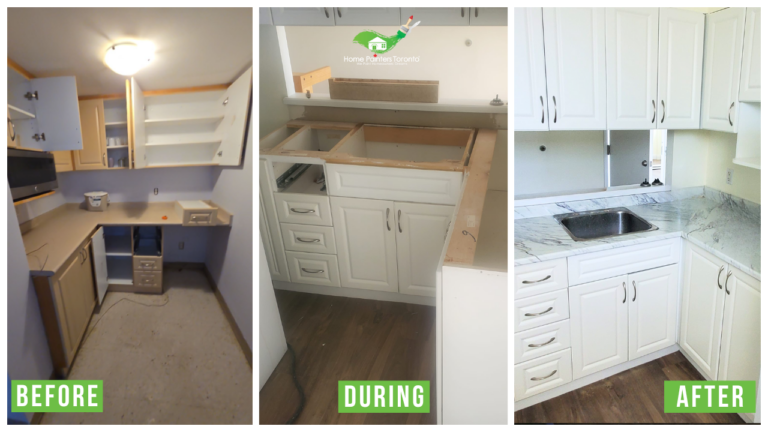 Full-Scale Commercial Painting in The Junction Toronto - Before and After